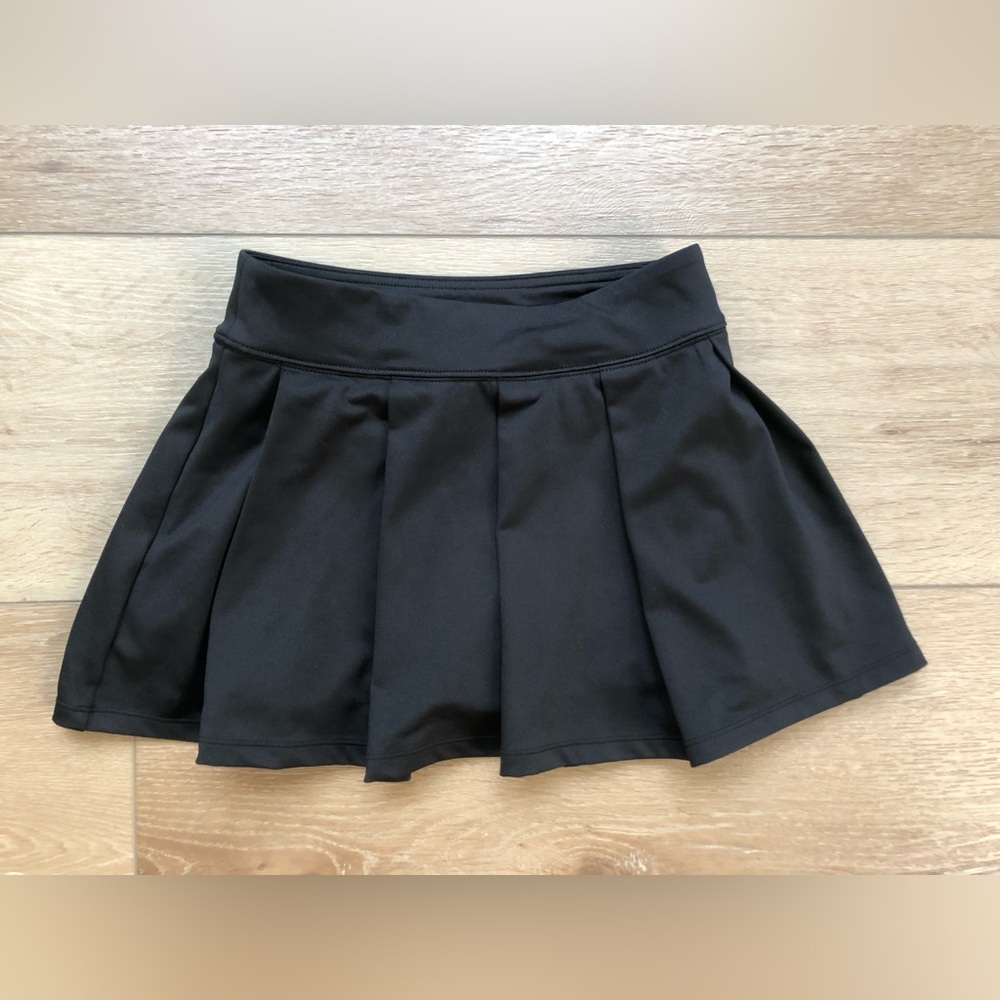 GAP Black Pleated Tennis Skirt Large